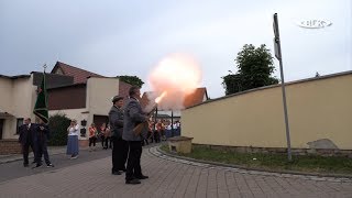 The 30th anniversary of the Festanger was celebrated in Zorbau - with an impressive parade, riflemen's guild and dancing. We spoke to Martin Müller, the chairman of the Zorbauer Heimatverein 1991 eV.