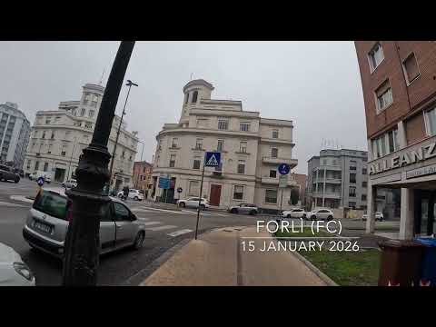 Forlì (FC), Emilia-Romagna, Italy - City Center Walk 🇮🇹 | Historic Downtown Walking Tour 4K #italy
