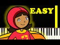 Piano AccoMan WordGirl Theme Song Piano Tutorial