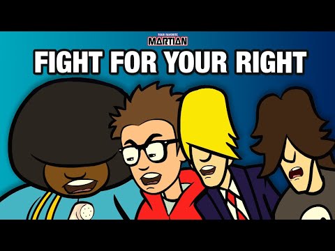 Your Favorite Martian - Fight For Your Right [Official Music Video]