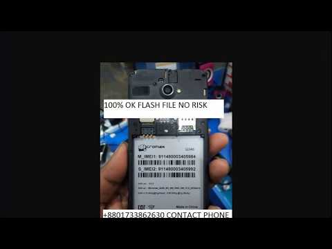 MICROMAX Q346 BD SW V004 HW V1 0 FLASH FILE 100% OK WITHOUT RISK