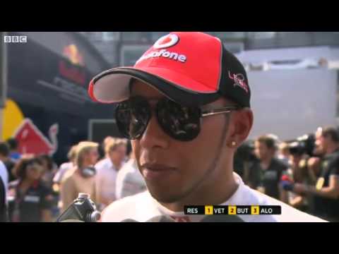 F1 2011 Italy - Lewis Hamilton has no complaints about Michael Schumacher