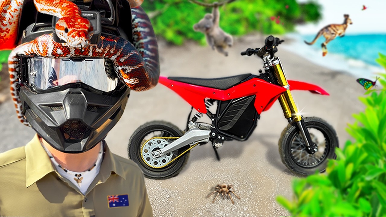 I Took My Mini Bike to "The Death Safari"