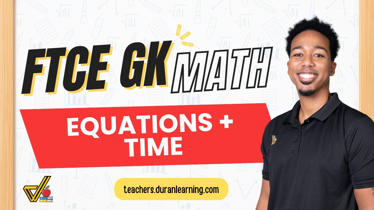 FTCE General Knowledge Math: Solving Equations & Unit Conversions Practice