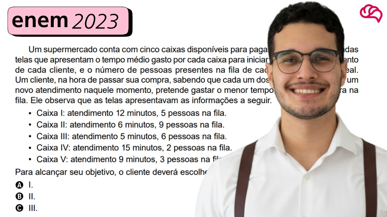 Resolução em Vídeo — Questão 153 ENEM 2023