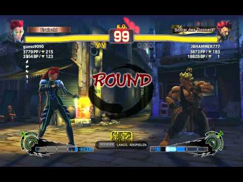 JBHAMMER777 (AK) Vs Guess9090 (C. Viper) Ranked Match SSf4 AE