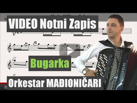 Notni Zapis Bugarka u izvodjenju orkestra MADJIONICARI