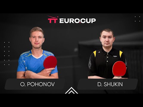 11:10 Oleksandr Pohonov - Dmytro Shukin 07.05.2024 TT Euro.Cup Ukraine Professional. TABLE 4