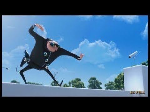 Guru fights with Vectors fortress  Security systems Despicable me 1 ( 2010 )