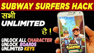 100% Subway Surfers Unlock  All Characters 2021|Subway surfers Play Free