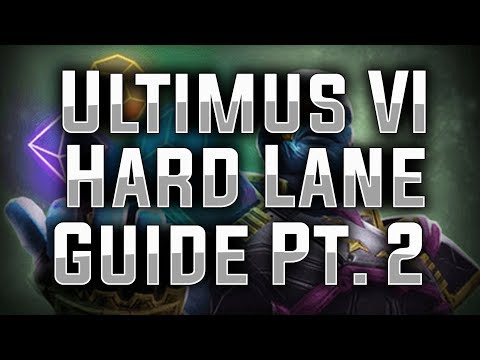 Ultimus VI Hard Lane Guide Pt. 2 (Day 11 of 12) - MARVEL Strike Force