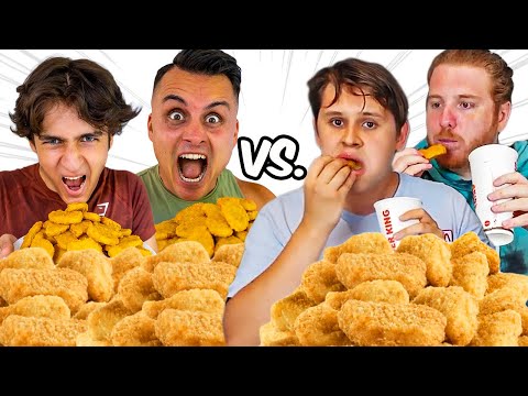 100 Nuggets WETTESSEN gegen UNGE & EVANIJO 🍗🕐  2 vs. 2