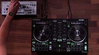 Roland DJ-202 Controller with Headphones & Samson Mic | IDJNOW Roland DJ-202 Controller with Headphones & Samson Mic | IDJNOW