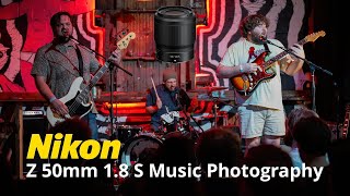Nikon Z 50mm 1.8 S Music Photography Gold Plated Gold Nikon Z8