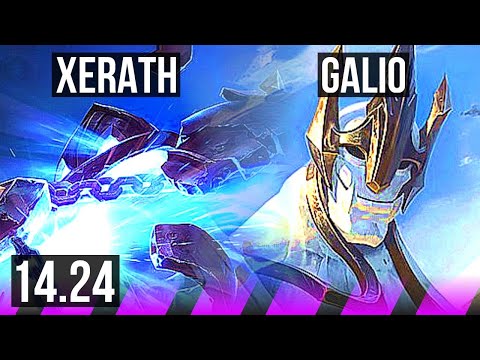 XERATH & Swain vs GALIO & Ashe (SUP) | 2/3/16 | KR Diamond | 14.24