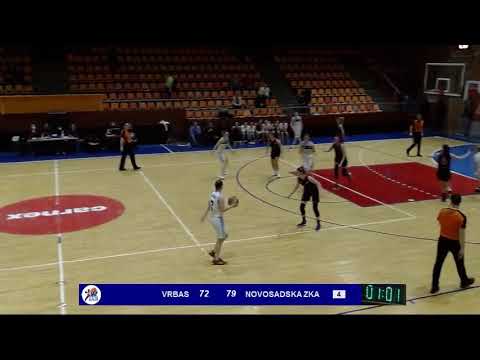 1ZLS 17. kolo / ŽKK Vrbas - Novosadska ŽKA