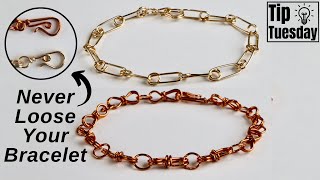 How to Make Easy Chain Link Bracelets - Beginner Wire Jig Jewelry Tutorial