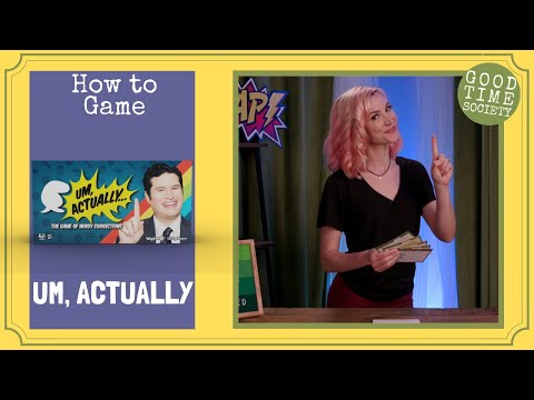 How to Play "Um, Actually" Card Game | How to Game with Becca Scott