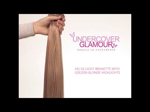 Bronde 8 18 Brown Blonde Mix Clip In Hair Extensions