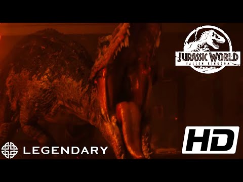Jurassic world Fallen kingdom (2018) FULL HD 1080p - Is not a t rex scene Legendary movie clips