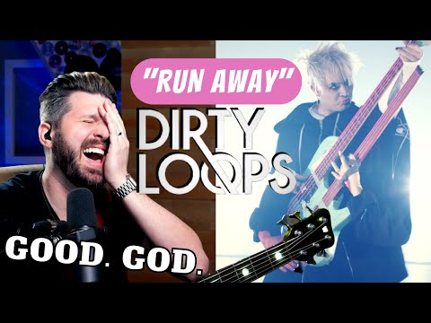 Bass Teacher REACTS to DIRTY LOOPS - “Run Away” & Henrik Linder