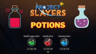 Where To Buy Potions in Project Slayers | Potion Shop Location