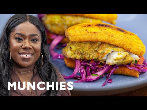 Make This Fried Plantain and Red Snapper Sandwich