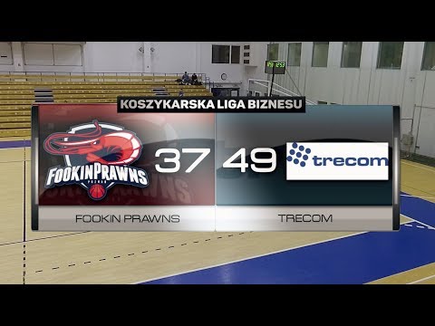 Fookin Prawns vs Trecom - VII kolejka - Poznań - Koszykarska Liga Biznesu