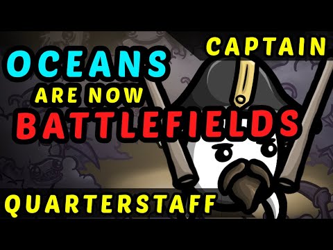 Overlevelled and Overpowered - Captain Quarterstaff - Brotato Danger 5 Random / Random