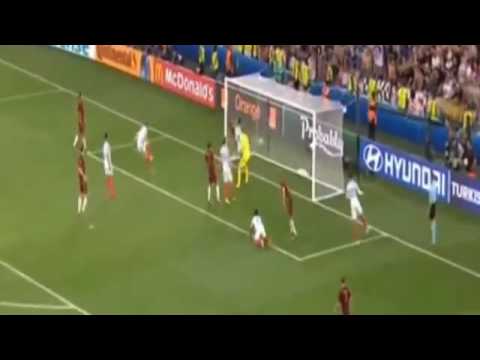 VASILI BEREZUTSKI - 92' HEAD GOAL - ENGLAND VS. RUSSIA 1:1