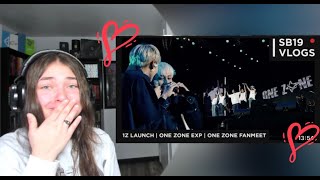 [SB19 VLOGS] 1Z Launch, One Zone Experience & Fanmeet|REACTION