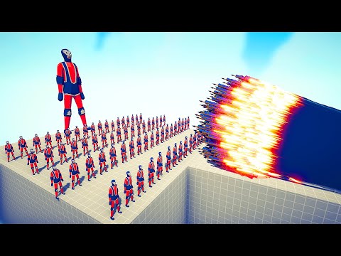 100x WRESTLERS + GIANT vs EVERY GOD - Totally Accurate Battle Simulator TABS