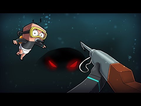 Minecraft - HIDDEN BOSS FOUND DEEP SEA DIVING! (Who's Your DaddY)