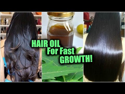 Homemade Hair Oil for FAST Hair Growth, Hair Loss │Neem Herbal Oil for Thick, Shiny, Smooth Hair