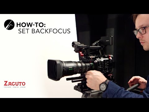 How to Set Backfocus - featuring the Fujinon MK 18-55 lens