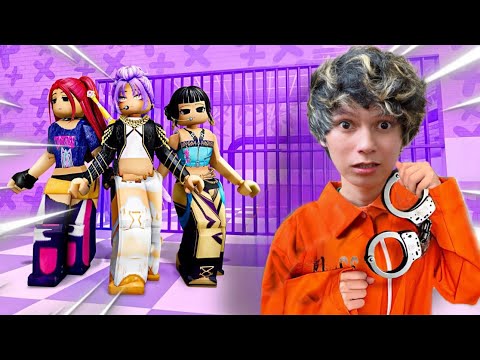 ESCAPING KPOP DEMON HUNTERS PRISON RUN IN ROBLOX (OBBY)