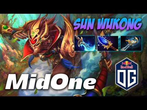 OG.MidOne Monkey King - Sun Wukong - Dota 2 Pro Gameplay