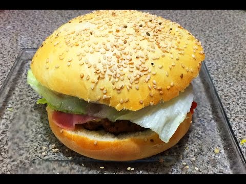 HAMBURGUESAS DESDE LA ELABORACION DEL PAN Video