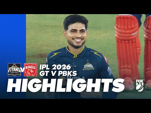 Gujarat Titans v Punjab Kings I Full Match Highlights I Game 46 IPL 2026 I Fox Cricket