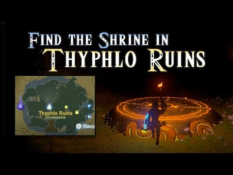 Shrine Guide to Thyphlo Ruins - Ketoh Wawai Breath of the Wild Zelda
