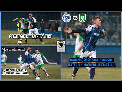 KUP UTAKMICA NA GRBAVICI! ŽELJO UGOSTIO STABILNOG KANTONALCA! | Željezničar - Vareš Vlog 🔵⚪