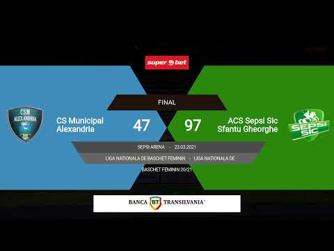 LNBF 2020-2021: CSM Alexandria - Sepsi SIC Sf. Gheorghe