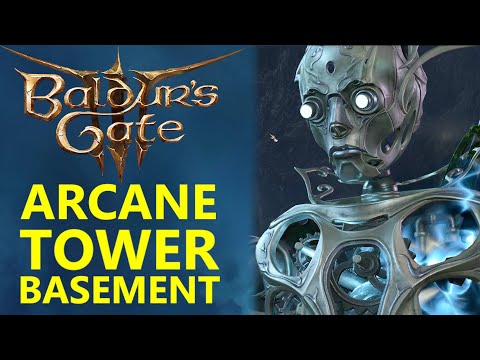 Baldur's Gate 3 Arcane Tower Basement - How to Hack Bernard & Enter Secret Basement