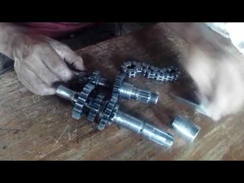 Caja de reversa para gokar