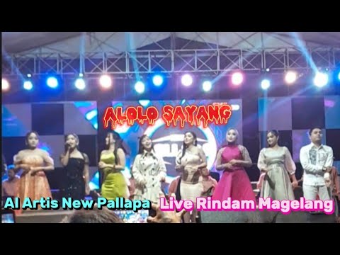 ALOLO SAYANG al artis new pallapa live lapangan rindam magelang #newpallapa #dhehan_audio #magelang