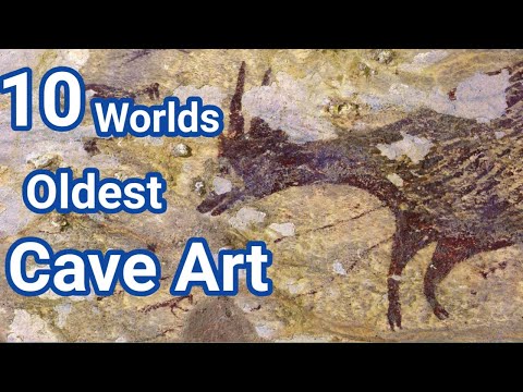 10 worlds oldest cave art |  cave painting | Sky world