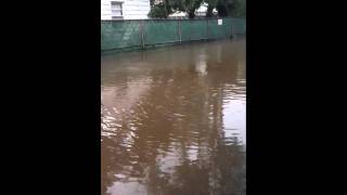 preview picture of video 'Hurricane Irene 2011 floods belleville,NJ'