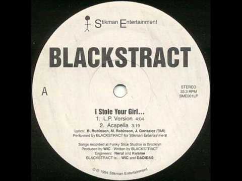 BLACKSTRACT - 40 G'S AND A 9 ( rare 1994 NY rap )