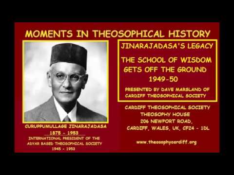 MOMENTS IN THEOSOPHICAL HISTORY:- Jinarajadasa's School of Wisdom gets off the Ground 1949-50