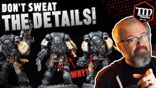 Should You Paint FEWER Details on Your Miniatures?